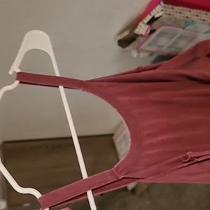 Cold shoulder maroon shirt